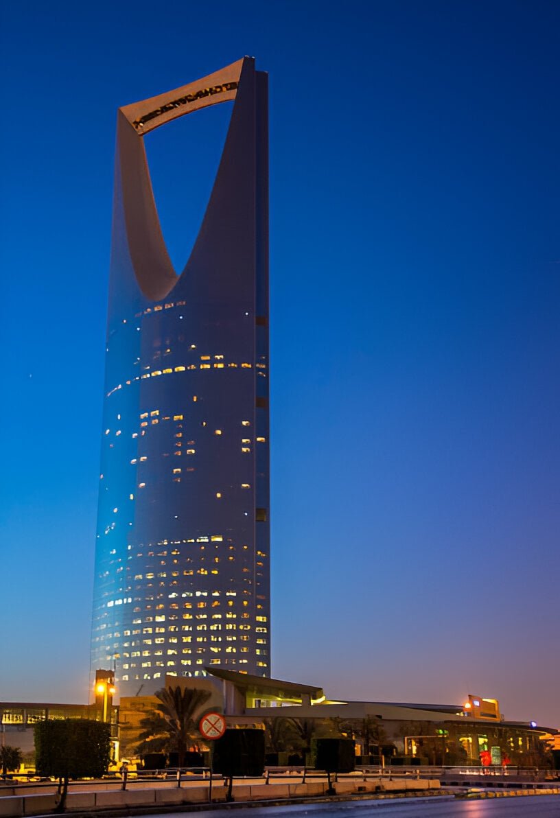 Kingdom Centre tower in Riyadh